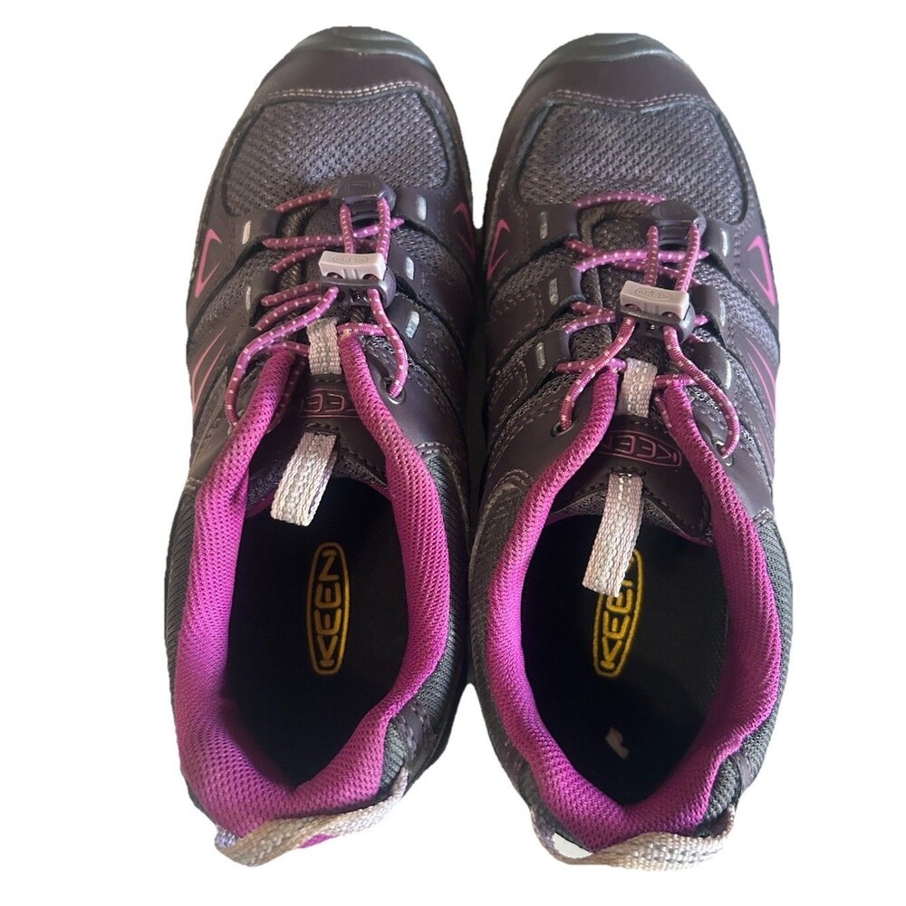 Keen Oakridge Women Size 5 Trail Hiking Running Shoes Plum Purple Shoe  1015193 - Picture 6 of 12